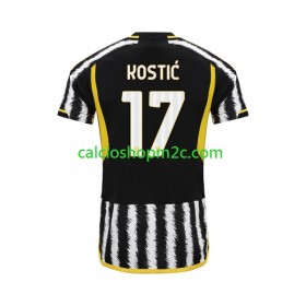Juventus Filip Kostic 17 Maglia Prima 2023/2024 Manica Corta